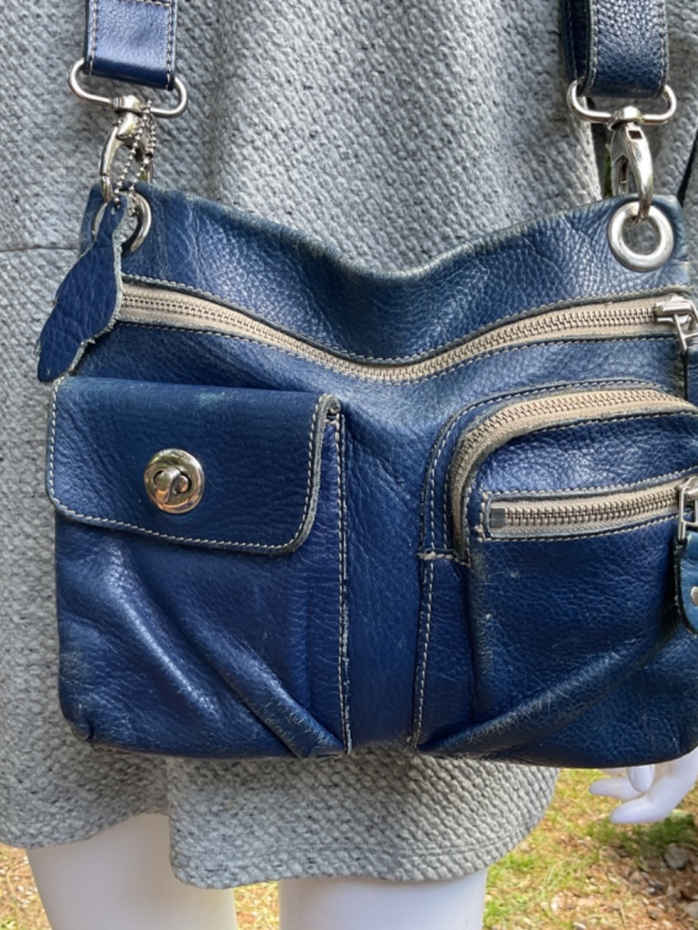 Vintage Roots Leather Crossbody